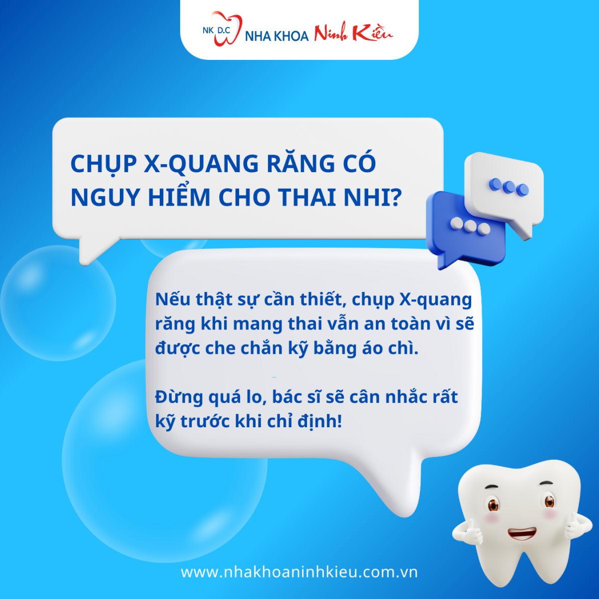 Chụp X-quang khi mang thai